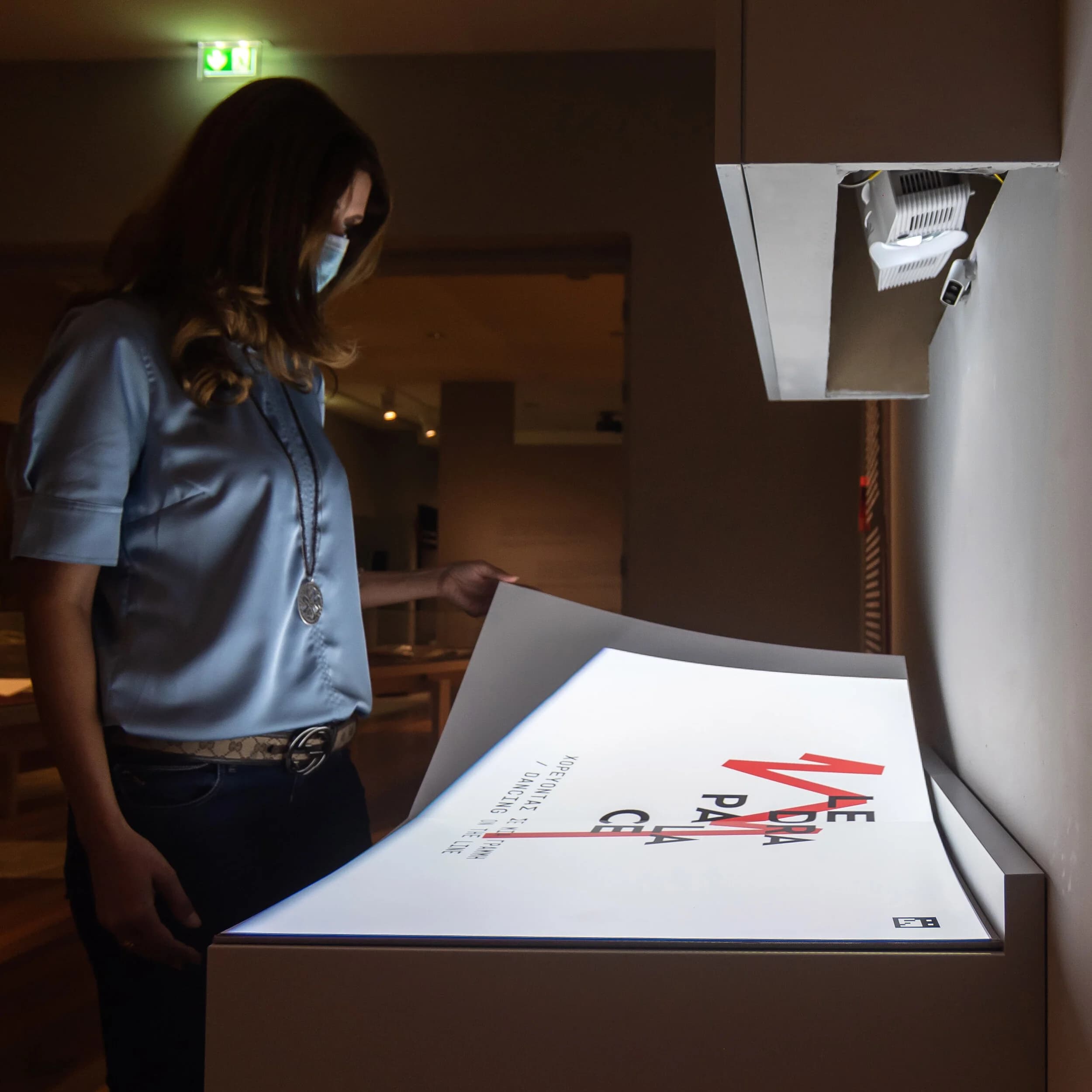 Team at Ledra Palace Exhibition, 2020